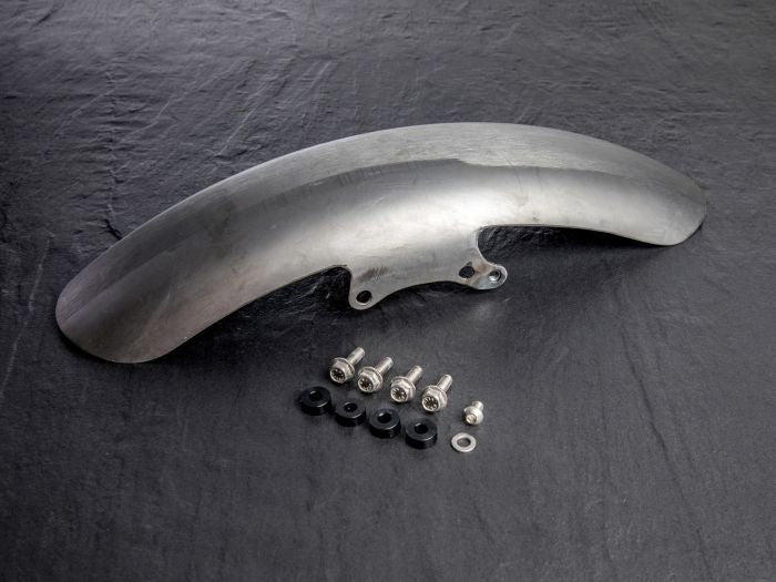Wunderkind Custom Front Fender - Steel - Triumph Bobber Black