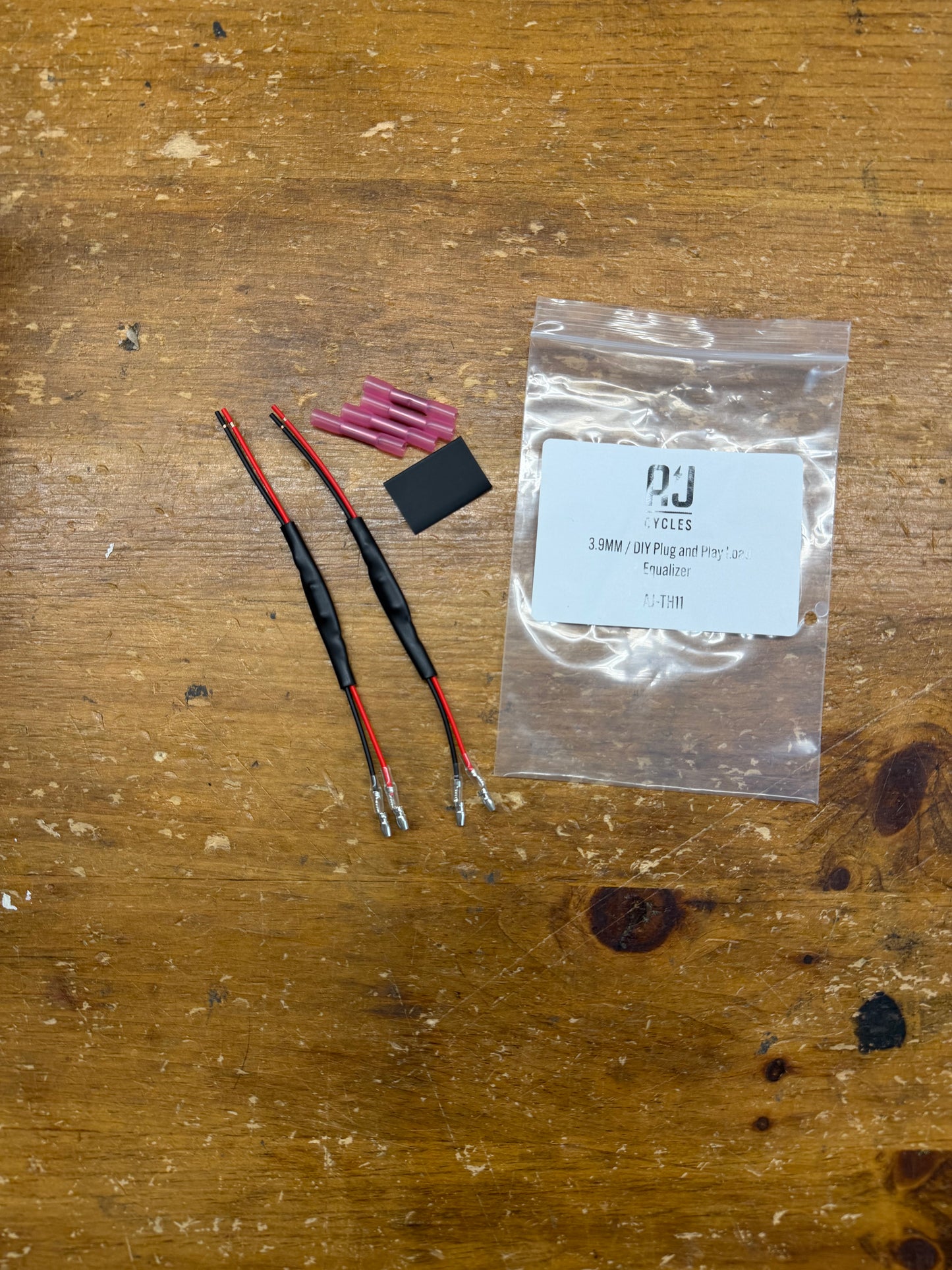 A&J Cycles Turn Signal Resistors / Load Equalizers (DIY) with 3.9MM Bullet Connectors