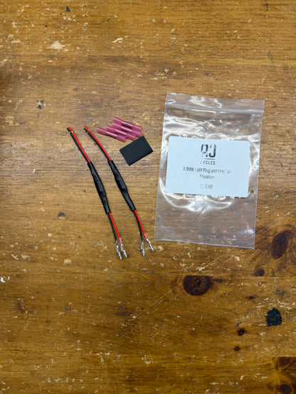A&J Cycles Turn Signal Resistors / Load Equalizers (DIY) with 3.9MM Bullet Connectors