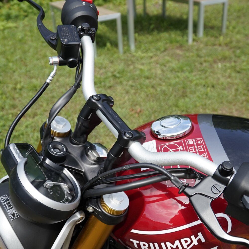 Voigt Moto Technik 25MM Handlebar Risers - Triumph Speed 400