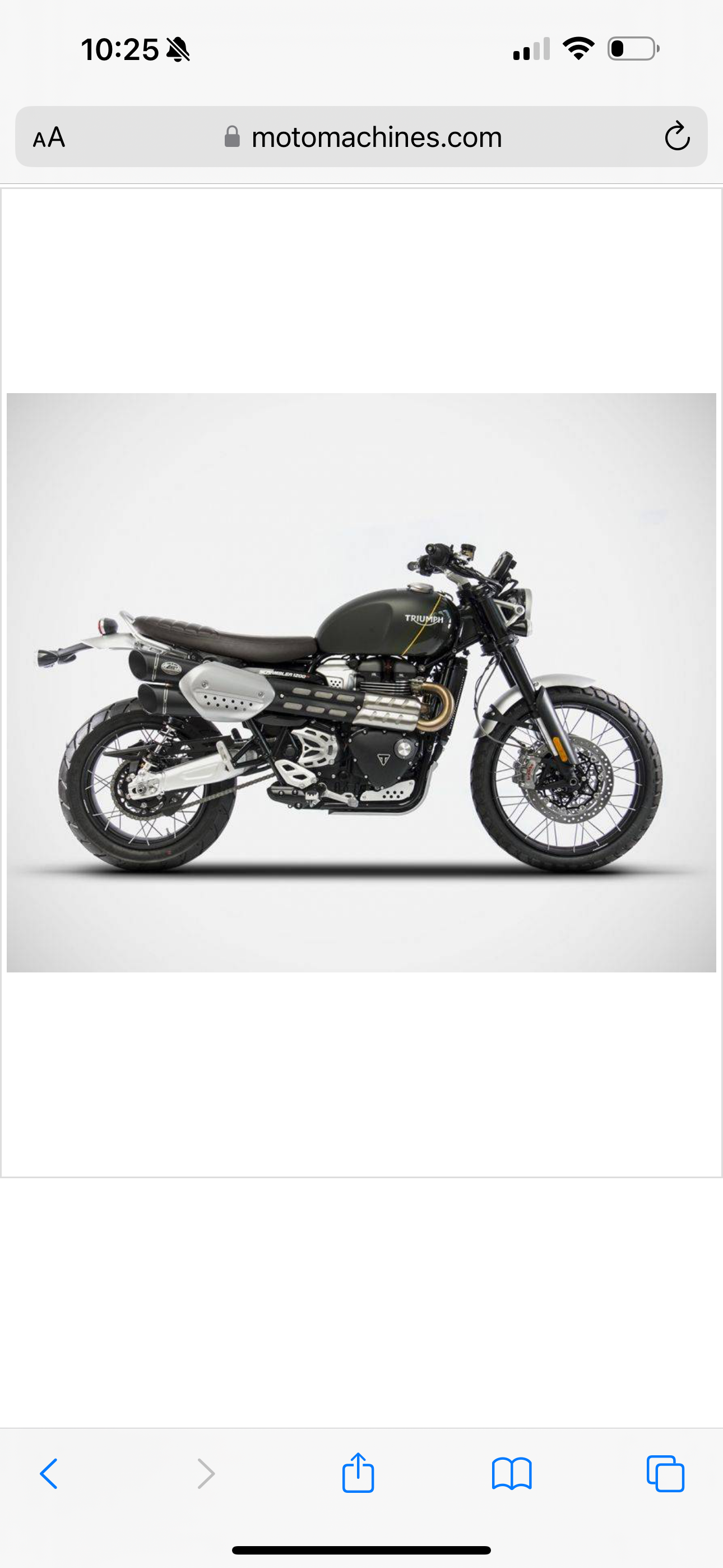 Scrambler triumph 2020 clearance