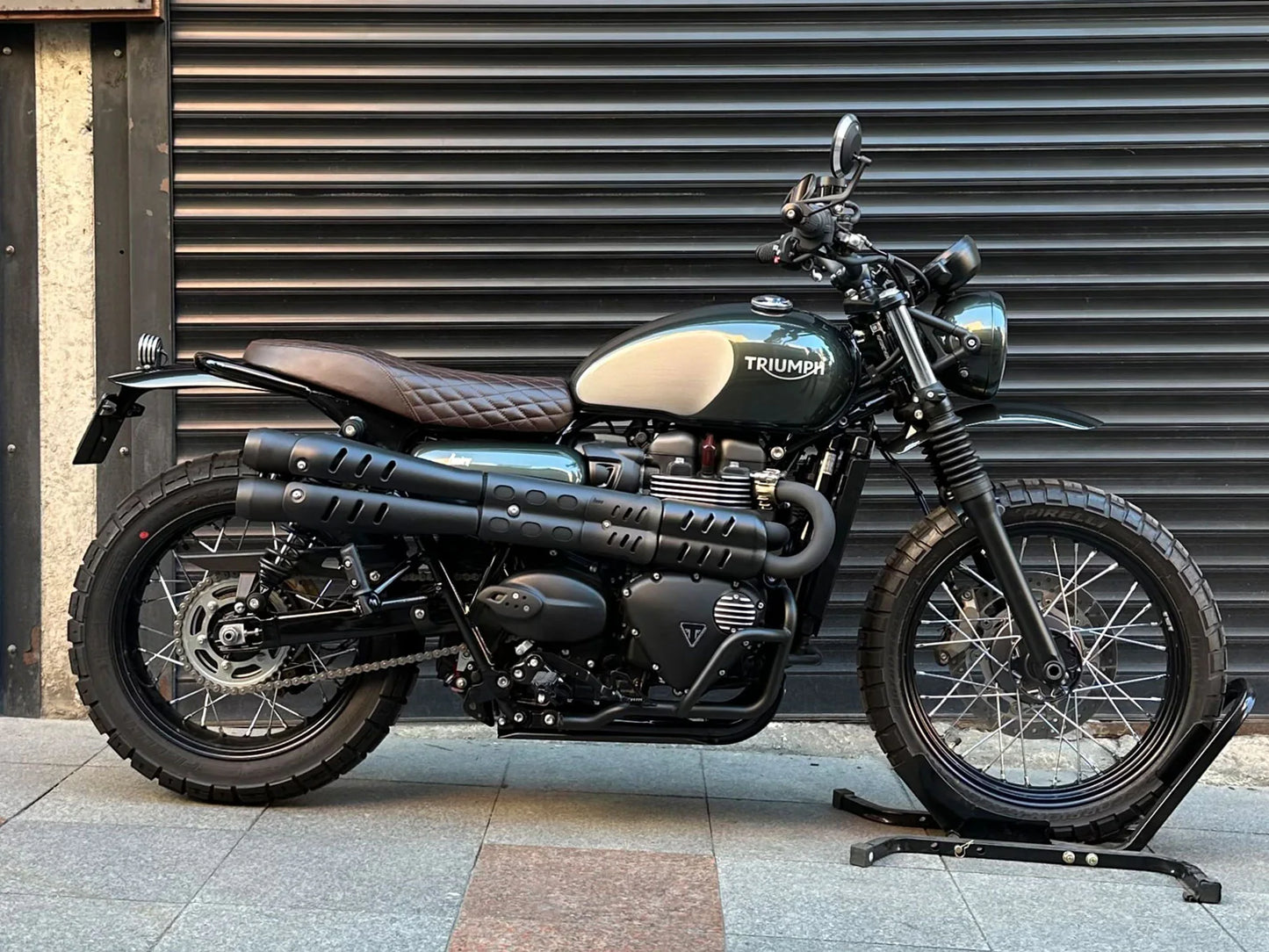 Bunker Customs High Front Fender - Triumph Scrambler 900 2019+