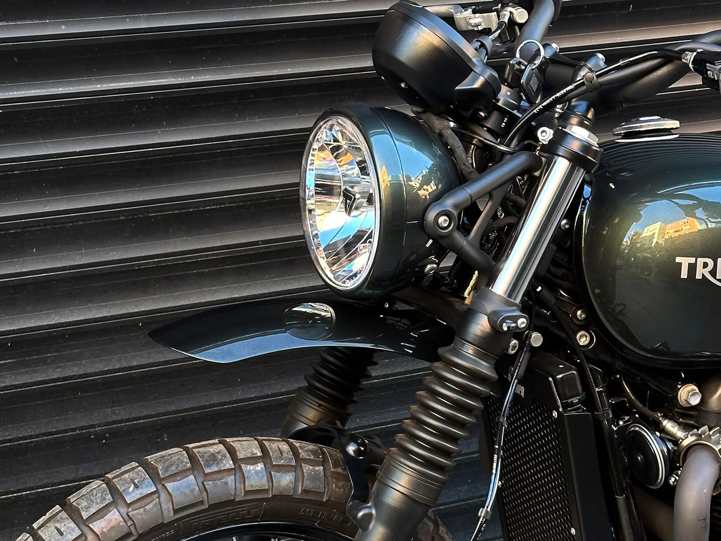 Bunker Customs High Front Fender - Triumph Scrambler 900 2019+