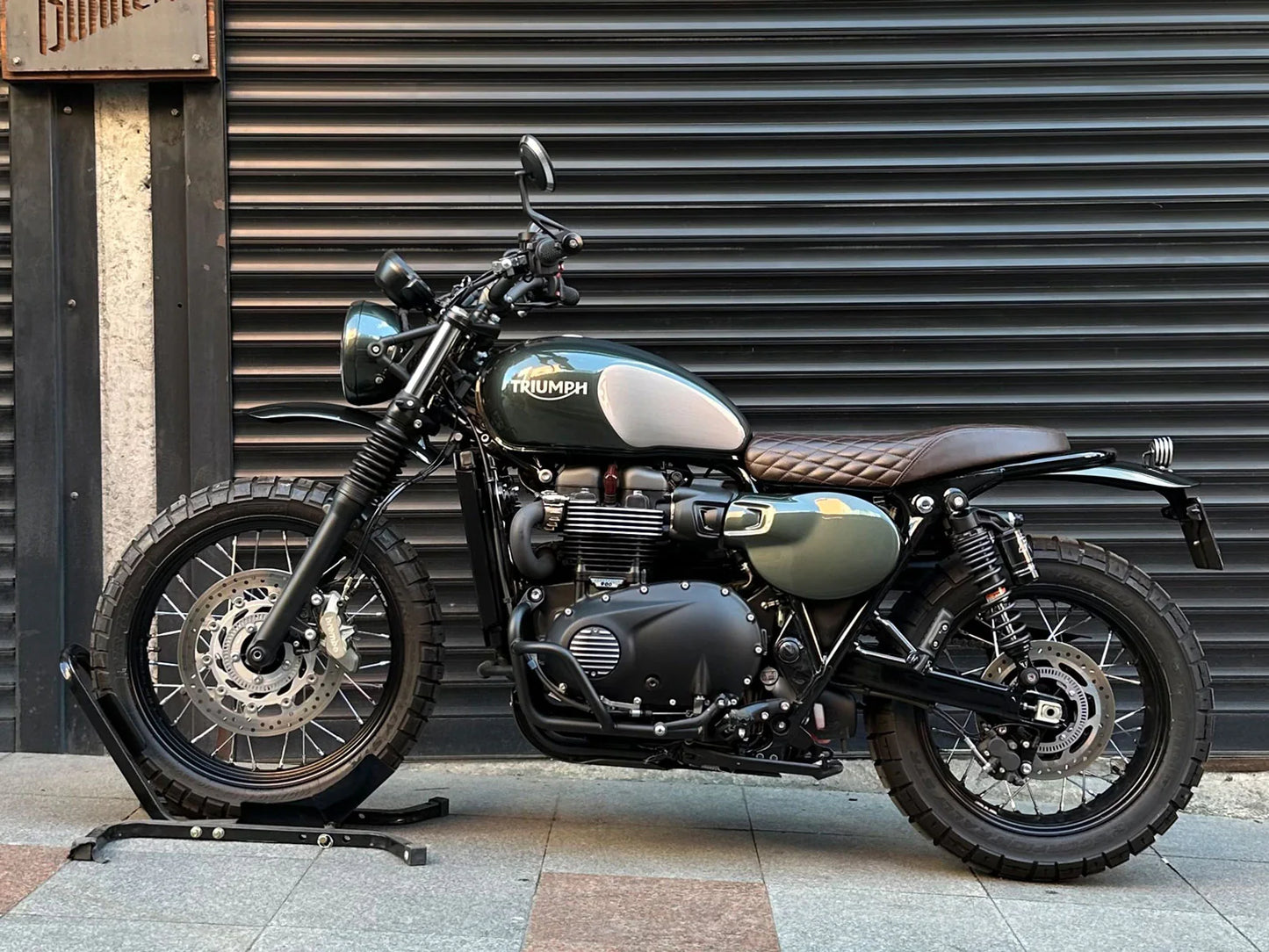 Bunker Customs High Front Fender - Triumph Scrambler 900 2019+