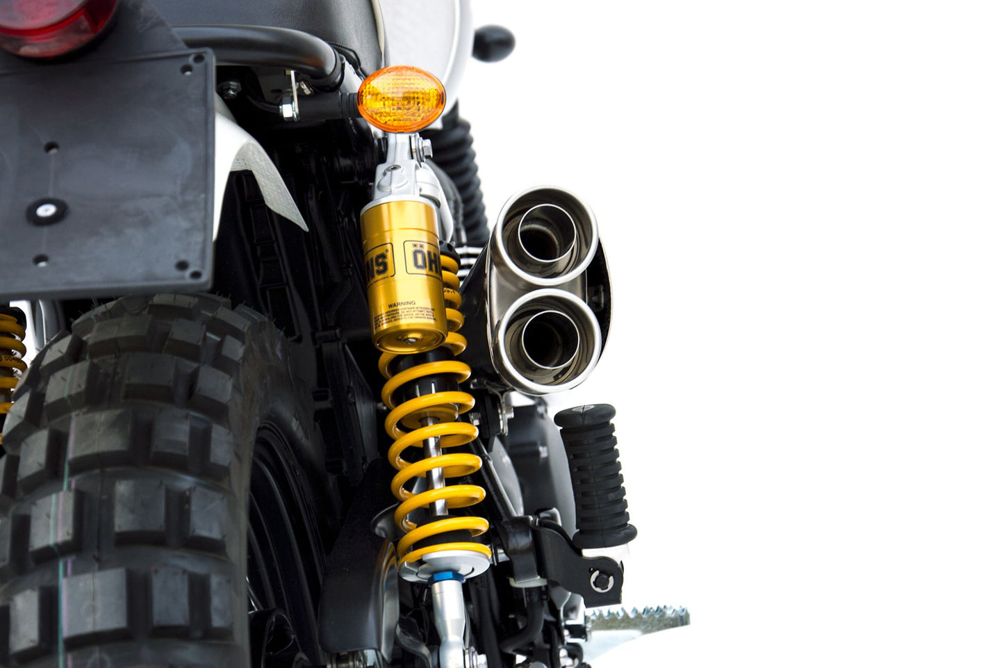 Zard Special High Exhaust - 2006-2016 Triumph Scrambler