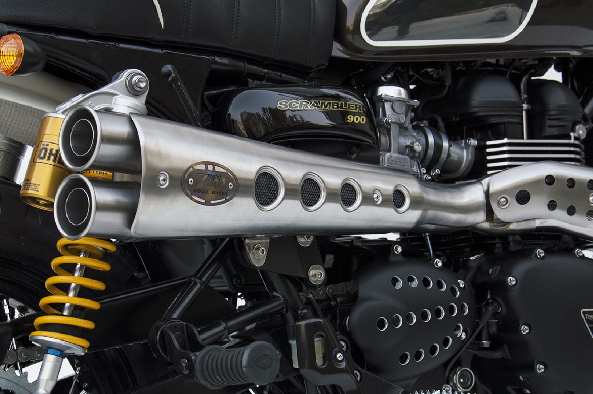 サバイバル Zard Special High Exhaust - 2006-2016 Triumph Scrambler – A&J Cycles