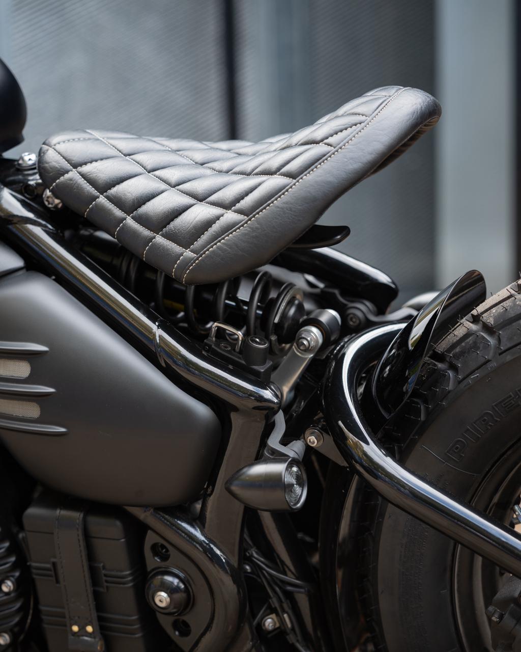 Motone Helmet Lock - 2017+ Triumph Bobber, Speedmaster