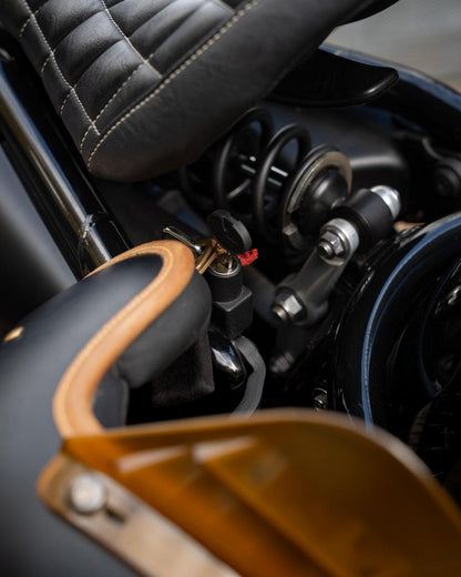 Motone Helmet Lock - 2017+ Triumph Bobber, Speedmaster