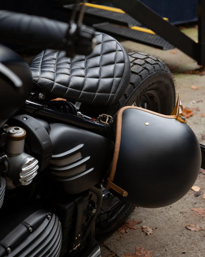 Motone Helmet Lock - 2017+ Triumph Bobber, Speedmaster