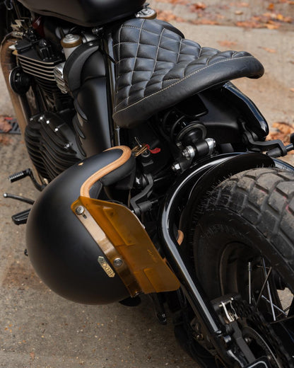 Motone Helmet Lock - 2017+ Triumph Bobber, Speedmaster