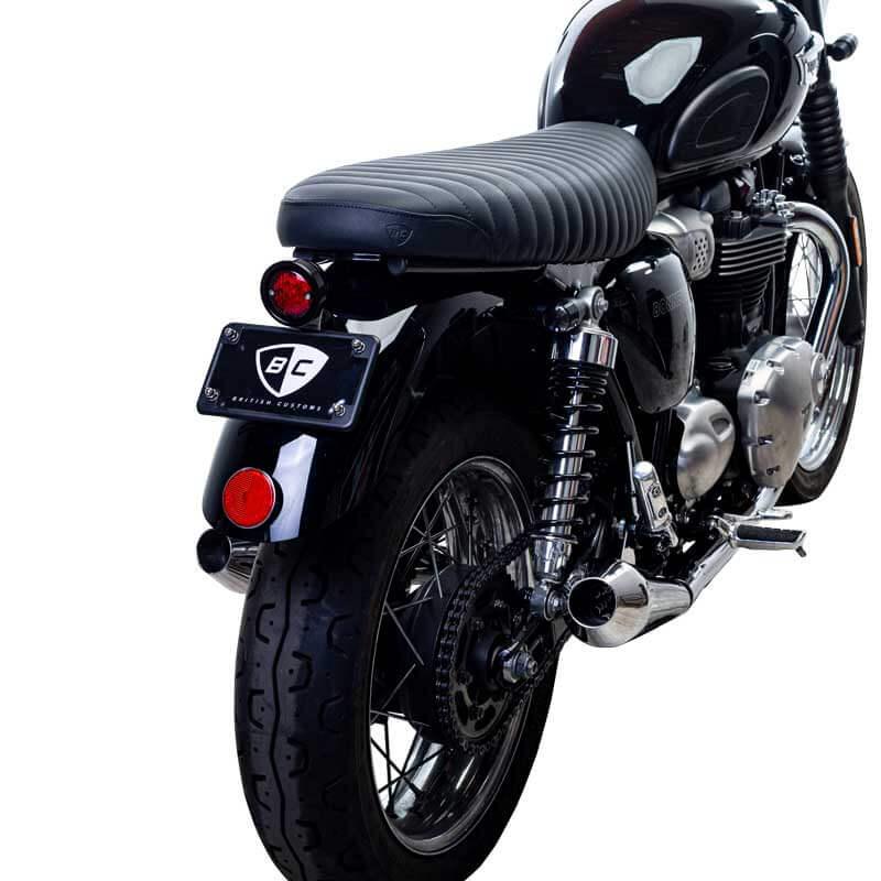 British Customs Retro Pan Tail light - 2016+ Triumph Bonneville T100 / T120 / Thruxton 1200 / R / RS