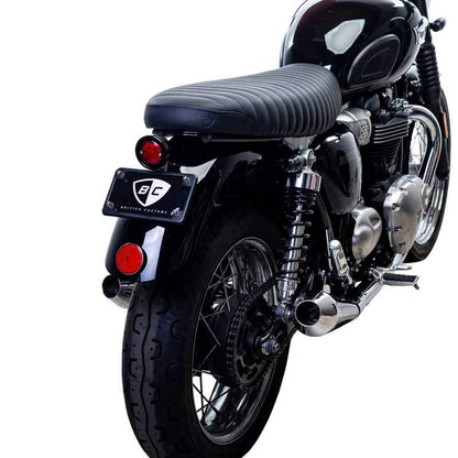 British Customs Retro Pan Tail light - 2016+ Triumph Bonneville T100 / T120 / Thruxton 1200 / R / RS