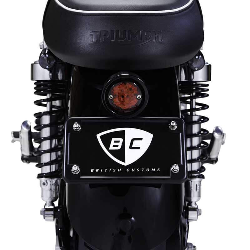 British Customs Retro Pan Tail light - 2016+ Triumph Bonneville T100 / T120 / Thruxton 1200 / R / RS