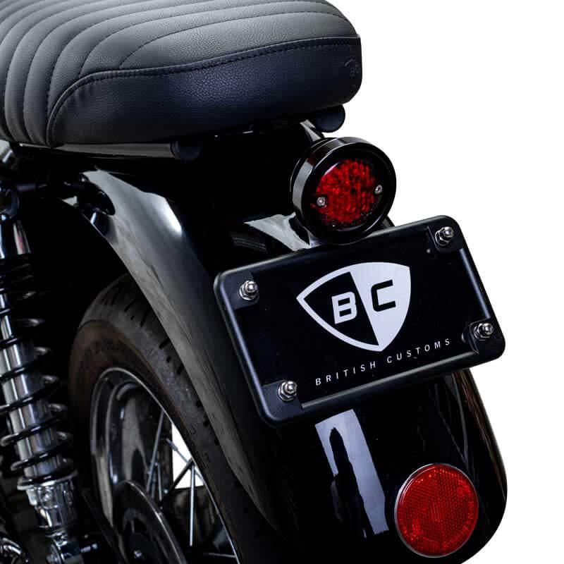 British Customs Retro Pan Tail light - 2016+ Triumph Bonneville T100 / T120 / Thruxton 1200 / R / RS