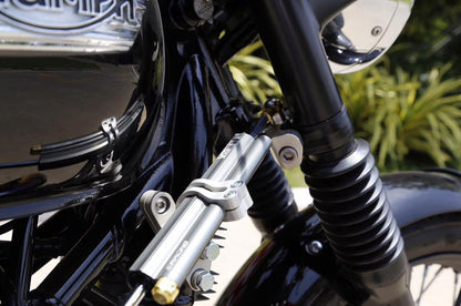 YSS Steering Damper Kit - side mount - Triumph Street Twin, Speed Twin 900, Bonneville T100, T120, Street Cup