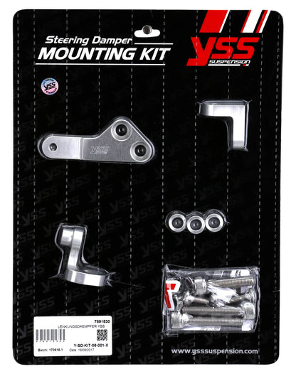 YSS Steering Damper Kit - 2001-2015 Triumph Bonneville, Thruxton, Scrambler
