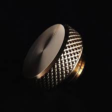 Brass Diamond Knurl Oil Fill Cap - Triumph Modern Classics