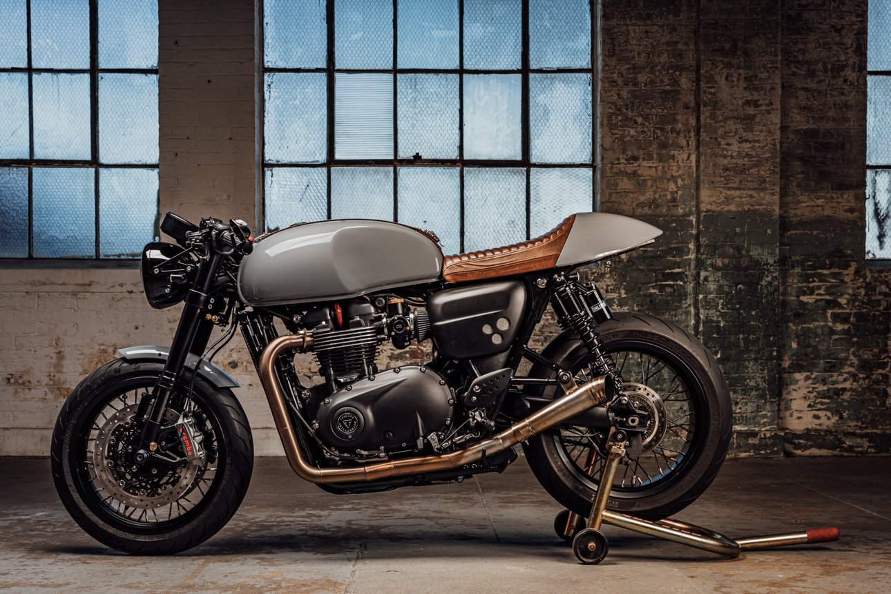New Rage Cycles LED Fender Eliminator Kit - Thruxton 1200 / R - Tucked