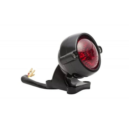 Motone HIGH-TAIL Custom Short Rear Fender Bundle with light, harness and plate mount - Black - 2016+ Triumph Modern Classics