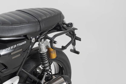 SW-Motech Legend Gear 27 L Saddlebag Setup with Quick Disconnect SLC Brackets - Triumph Speed Twin 1200