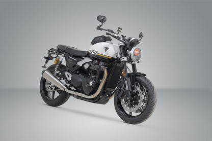 SW-Motech Legend Gear 27 L Saddlebag Setup with Quick Disconnect SLC Brackets - Triumph Speed Twin 1200