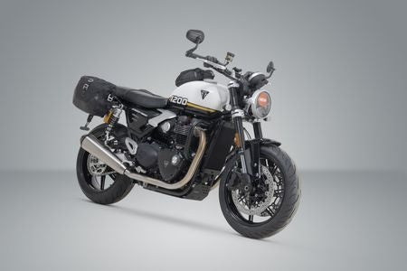 SW-Motech Legend Gear 27 L Saddlebag Setup with Quick Disconnect SLC Brackets - Triumph Speed Twin 1200