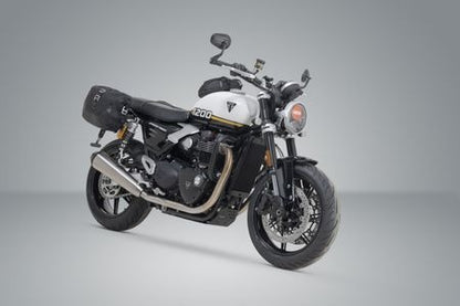SW-Motech Legend Gear 27 L Saddlebag Setup with Quick Disconnect SLC Brackets - Triumph Speed Twin 1200