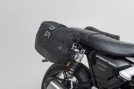 SW-Motech Legend Gear 27 L Saddlebag Setup with Quick Disconnect SLC Brackets - Triumph Speed Twin 1200