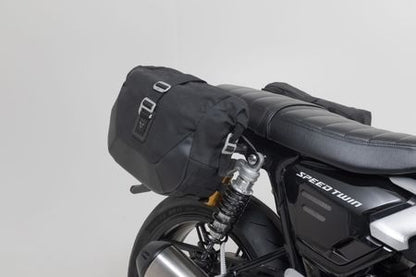 SW-Motech Legend Gear 27 L Saddlebag Setup with Quick Disconnect SLC Brackets - Triumph Speed Twin 1200