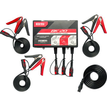 BS Battery 3 Bank Charger / Tender 3 AMP - BK 20