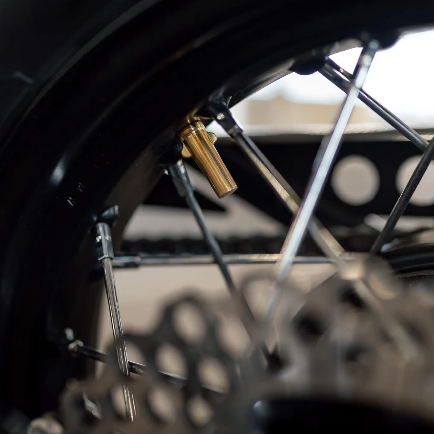 Motone Ballista hot forged brass vintage Michelin style valve caps