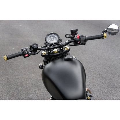 Motone Gemini Brass Bar End Finishers