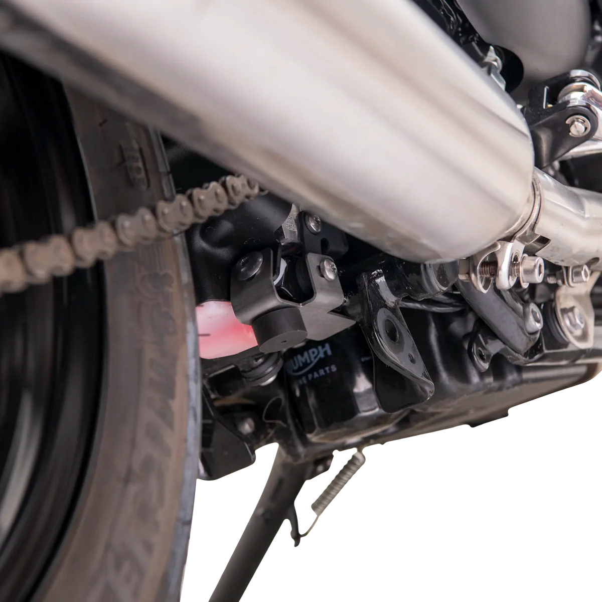 British Customs Center Stand Stop - 2016+ Bonneville T100 / T120