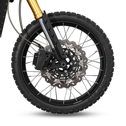 Classicbike Raisch Dakar Front Brake Caliper Guards - Triumph Scrambler 1200