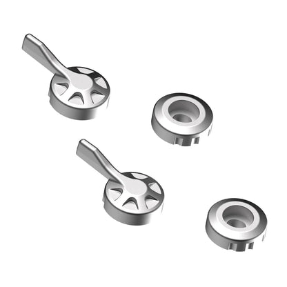 Evotech Performance Brake and Clutch Lever Adjusters Only - Silver