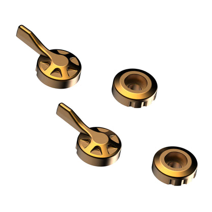 Evotech Performance Brake and Clutch Lever Adjusters Only - Gold