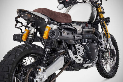 Zard Twin High Full Exhaust Kit - 2029-2023 Triumph Scrambler 1200