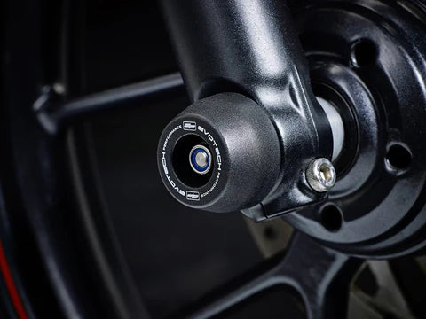 Evotech Performance Front Axle Bobbins / Crash Protection - Triumph Twins