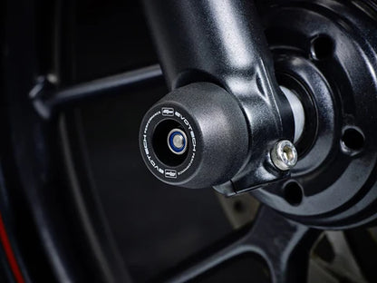 Evotech Performance Front Axle Bobbins / Crash Protection - Triumph Twins