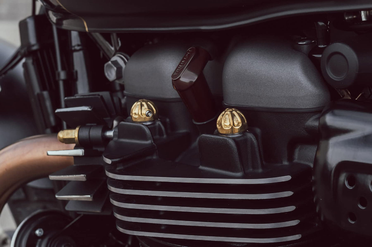 Motone Brass Head Bolt Covers