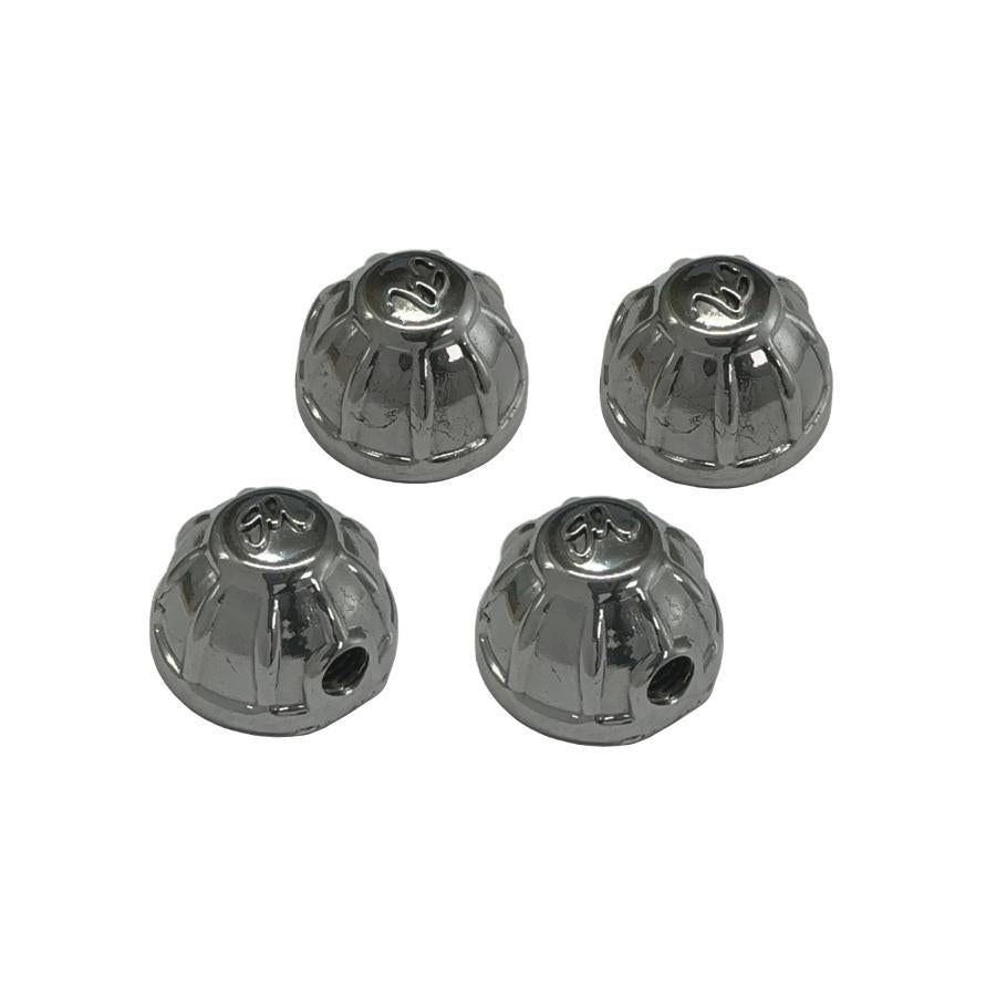 Motone Head Bolt Covers / Stud Knuckles - Polished