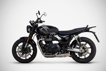 Zard 2:2 Low Full Exhaust System - Triumph Speed Twin 900 / Street Twin 900