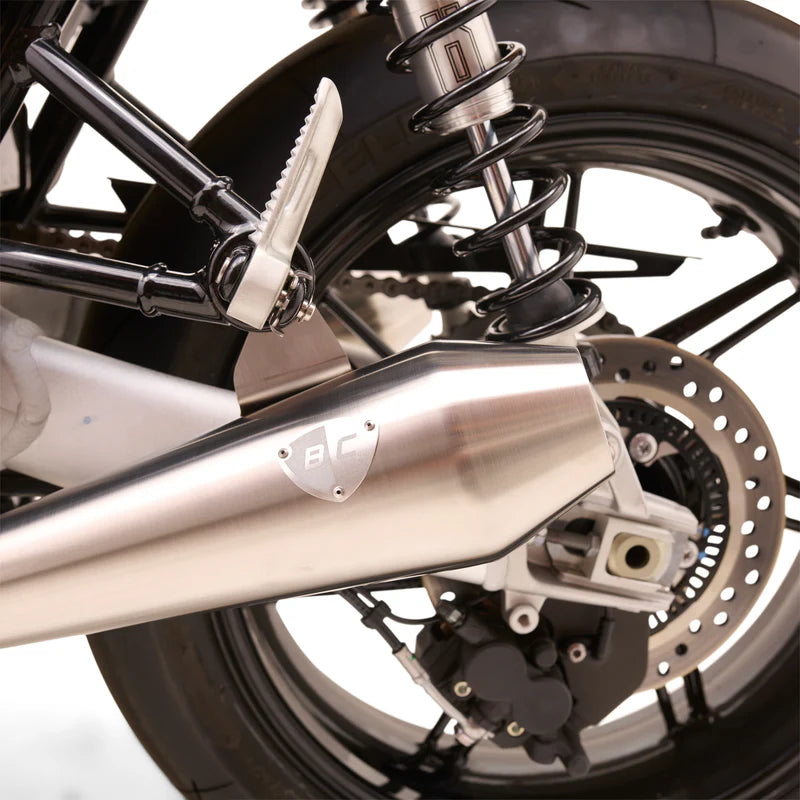 British Customs Predator Pro 2.0 Shorty Exhaust - 2025+ Triumph Speed Twin 1200 / RS