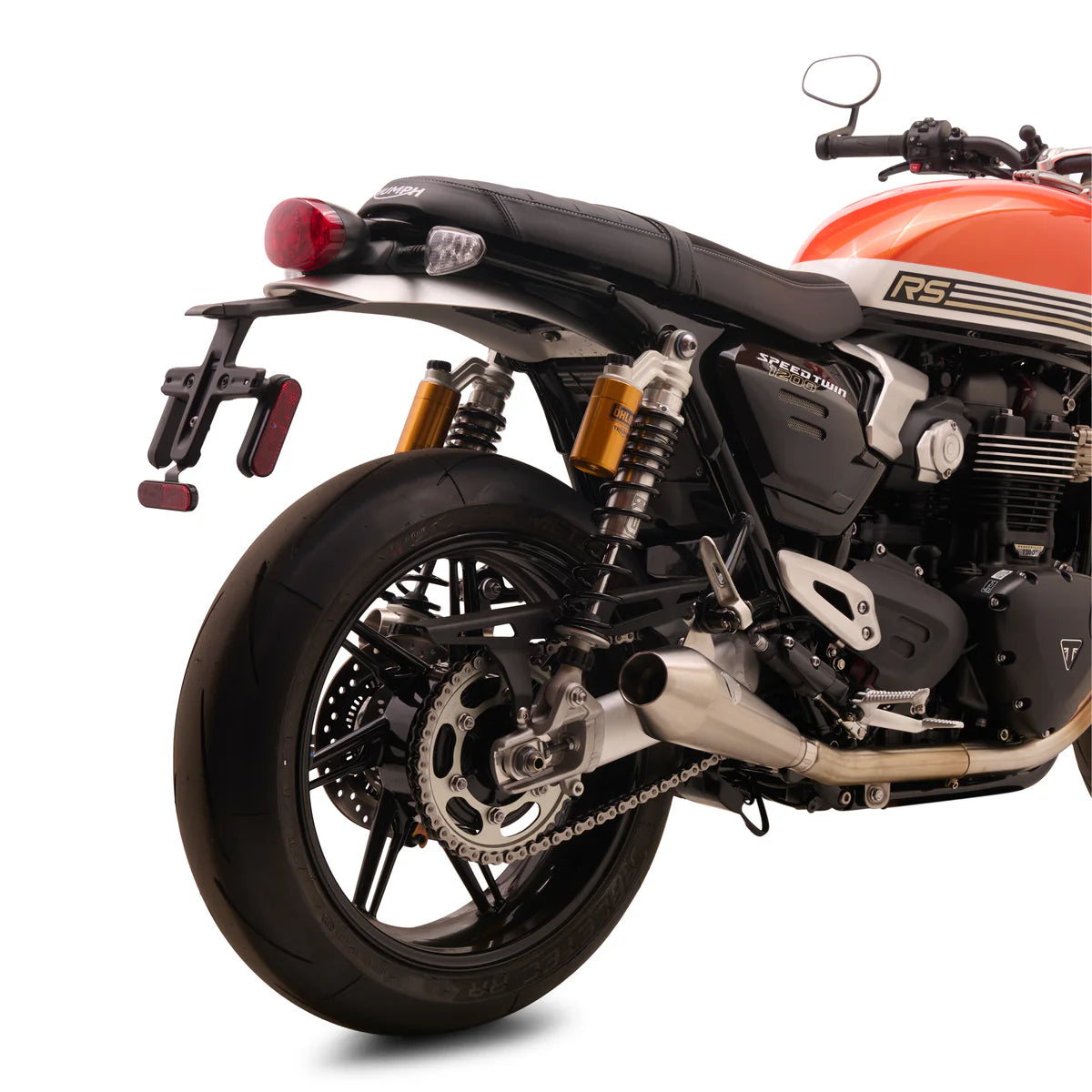 British Customs Predator Pro 2.0 Shorty Exhaust - 2025+ Triumph Speed Twin 1200 / RS