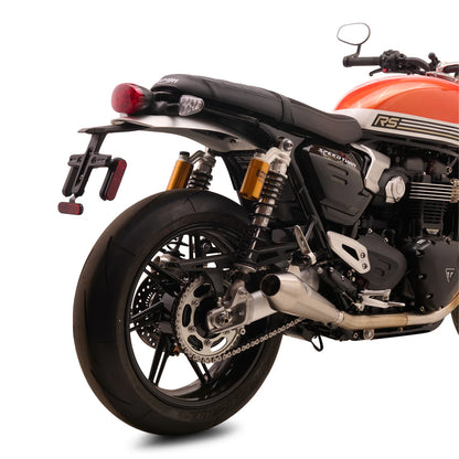 British Customs Predator Pro 2.0 Shorty Exhaust - 2025+ Triumph Speed Twin 1200 / RS