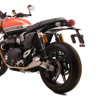 British Customs Predator Pro 2.0 Shorty Exhaust - 2025+ Triumph Speed Twin 1200 / RS
