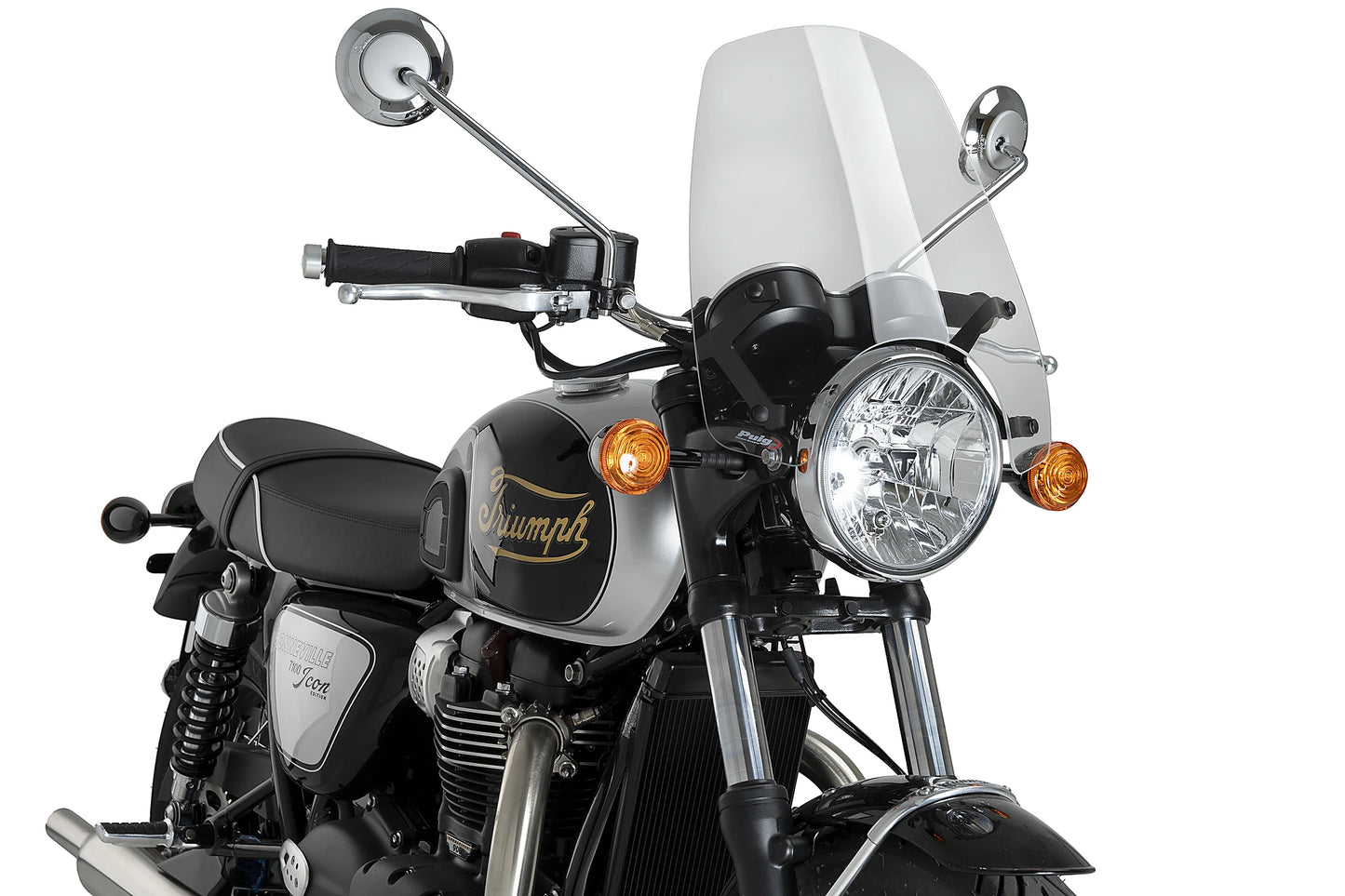 Puig New Generation Touring Screen - 2016-2025 Triumph Bonneville T100 / T120