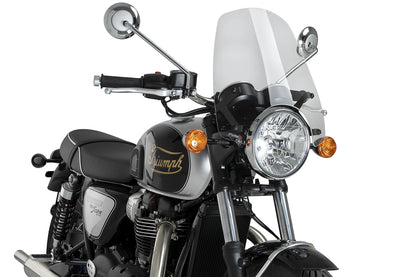 Puig New Generation Touring Screen - 2016-2025 Triumph Bonneville T100 / T120