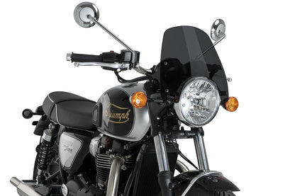 Puig New Generation Sport Screen - 2016-2025 Triumph Bonneville T100 / T120
