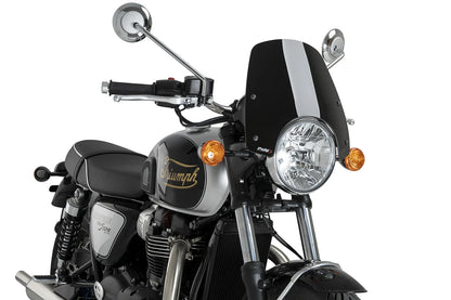 Puig New Generation Sport Screen - 2016-2025 Triumph Bonneville T100 / T120